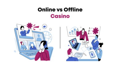 online and offline casinos